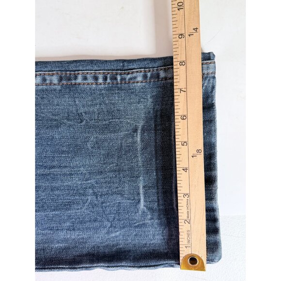 Cowgirl Tuff Bootcut Jeans Womens Size 29 Dark Wash Earth Shutters Denim Cowgirl - Picture 13 of 15